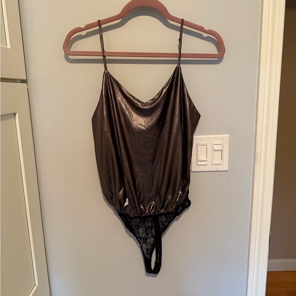 FREE PEOPLE INTIMATELY THONG BODYSUIT Sz XS